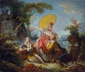 The Musical Contest Rococo hedonism eroticism Jean Honore Fragonard